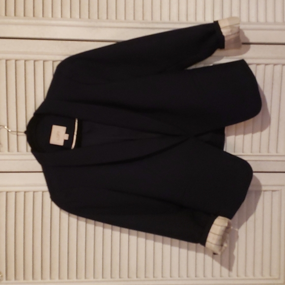 Ann Taylor Loft 6P Navy Blazer - Picture 4 of 11